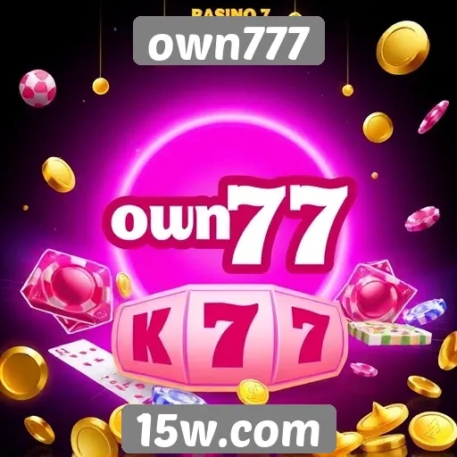 Variedade de jogos disponíveis no own777